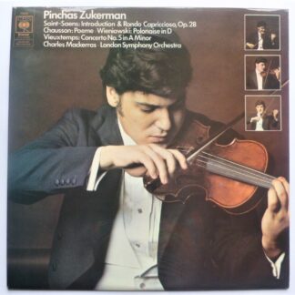 Pinchas Zukerman Recital LP CBS S72828 EX/EX 1970
