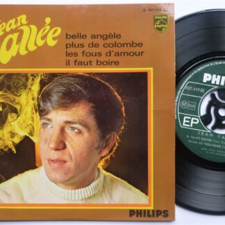 Jean Vallee Jean Vallee EP Philips 437419BE EX/EX 1960s French pressing in picture sleeve