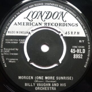 Billy Vaughn Morgen 7" London HLD8952 EX 1959