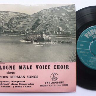 Cologne Male Voice Choir Sings Famous German Songs EP Parlophone GEP8610 EX/EX 1950s picture sleeve