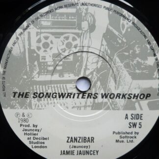 James Jauncey Zanzibar 7" Songwriters Workshop SW5 EX 1980