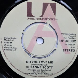 Suzanne Scott Do You Love Me 7" United Artists UP36392 EX 1975 demo