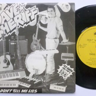 Dave Sherriff Don't Tell Me Lies 7" Dapa CEN0383 EX/EX 1983 picture sleeve