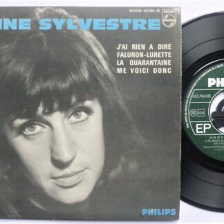 Anne Sylvestre Anne Sylvestre EP Philips 432964 EX/EX 1960s French pressing in picture sleeve