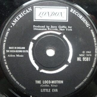 Little Eva The Loco-Motion 7" London HL9581 VG 1970s boxed paper label