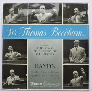 Thomas Beecham Haydn LP Philips NBL5037 EX/EX 1960s