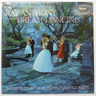 Ray Anthony Dream Dancing LP Capitol T723 EX/EX 1970s made in Holland, sleeve has sticker mark at top left corner