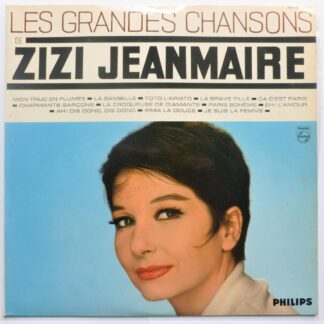 Zizi Jeanmaire Le Grandes Chanson LP Philips B77956 EX/EX 1960s French pressing