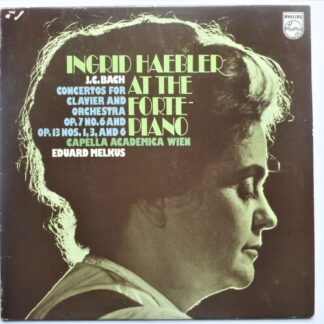 Ingrid Haebler JC Bach LP Philips 6500041 EX/VG 1970s made in Holland