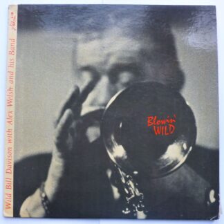 Wild Bill Davison Blowin Wild LP Jazzology 12JLP35 EX/VG 1970s US pressing