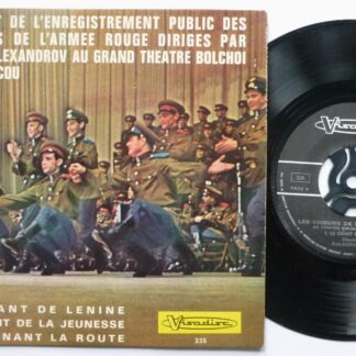 Boris Alexandrov Le Chant Lenine EP Visadisc VI235 EX/EX 1960s French pressing in picture sleeve