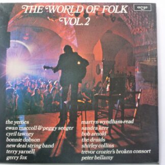 World Of Folk Vol 2 LP Argo SPA307 EX/VG 1974 with Shirley Collins, Bonnie Dobson & Cyril Tawney