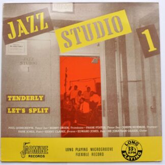 Jazz Studio One LP Jasmine JASM1022 EX/VG 1983 with Frank Foster & Paul Quinichette