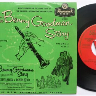 Benny Goodman Benny Goodman Story Volume 2 Part 1 EP Brunswick OE9223 EX/VG 1956 picture sleeve