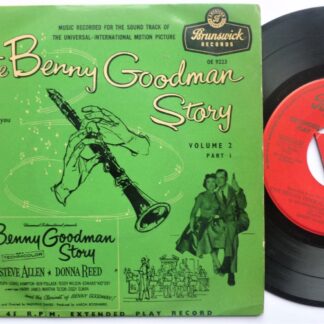 Benny Goodman Benny Goodman Story Volume 2 Part 2 EP Brunswick OE9224 EX/EX 1956 picture sleeve