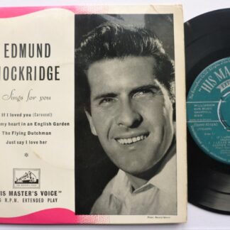 Edmund Hockridge Sings For You EP Pye 7EG8175 EX/VG 1950s picture sleeve