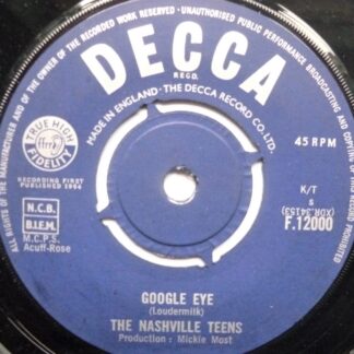 Nashville Teens Google Eye 7" Decca F12000 EX 1964