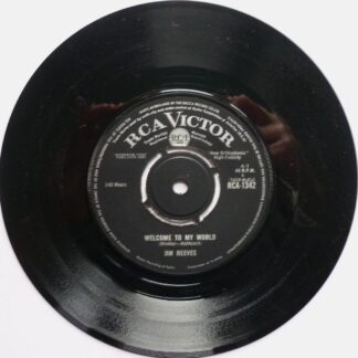 Jim Reeves Welcome To My World/My Juanita 7" RCA Victor RCA1342 EX 1958