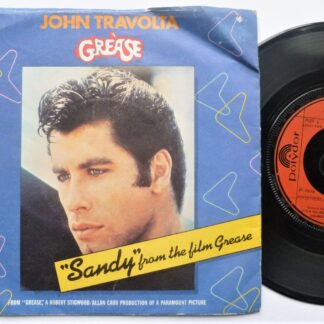 John Travolta Sandy 7" Polydor POSP6 EX/VG 1978 UK pressing in picture sleeve