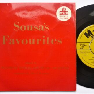 Twentieth Century Fox Studio Orchestra Sousa's Favourites EP MGM MGMEP676 EX/EX 1957 picture sleeve