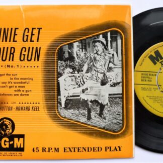Annie Get Your Gun No 1 EP MGM MGMEP553 EX/EX 1950s orange picture sleeve