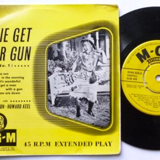 Annie Get Your Gun No 1 EP MGM MGMEP553 EX/VG 1950s yellow picture sleeve