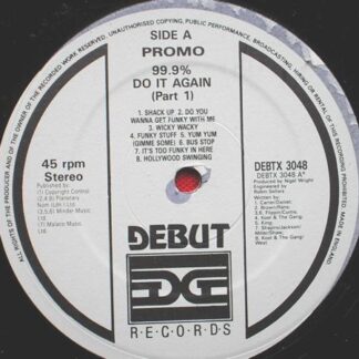0.999 Do It Again Part 1 12" Debut DEBTX3048 EX 1980s 12 inch, promo