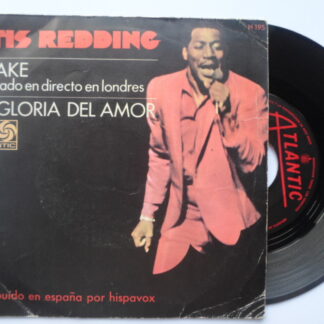 Otis Redding Shake 7" Atlantic H195 EX/VG 1967 picture sleeve, Spanish