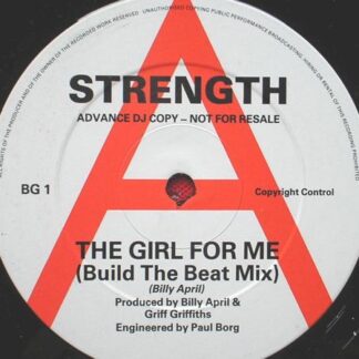 Strength The Girl For Me Build The Beat Mix 12" BJ1 EX 1980s 12 inch, DJ copy