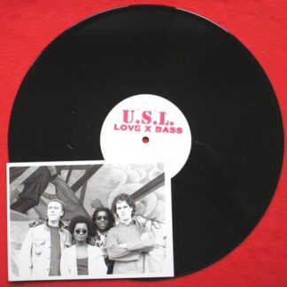 USL Love X Bass 12" MPO SIP1 EX 1980s 12 inch, white label DJ copy with press release & photo