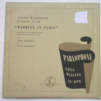 Wedding In Paris 10"LP Parlophone PMD1011 EX/EX 1954 10 inch LP