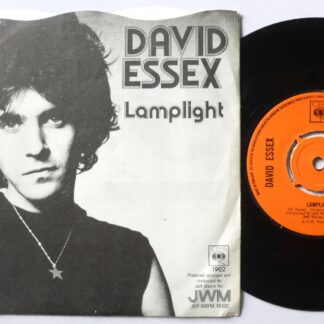 David Essex Lamplight 7" CBS SCBS1902 EX/EX 1973 picture sleeve, there is number stamp on side two label