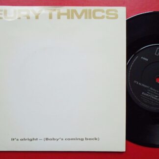 Eurythmics It's Alright 7" RCA PB40375 EX/EX 1985 picture sleeve