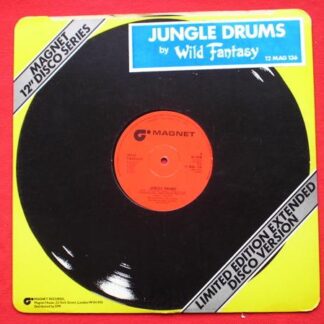 Wild Fantasy Jungle Drums 12" Magnet 12MAG136 EX 1978 12 inch