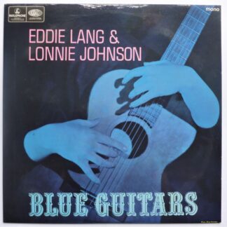 Eddie Lang & Lonnie Johnson Blue Guitars LP Parlophone PMC7019 EX/EX 1967