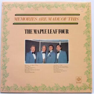 Maple Leaf Four Memories Are Made Of This LP Pye NSPL18478 EX/EX 1976 sleeve has writing on front and back