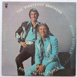 Righteous Brothers Give It To The People LP Capitol EST9201 EX/EX 1974