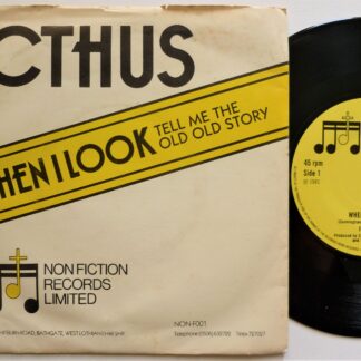 Ichtus When I Look 7" Non Fiction NONF001 EX/VG 1981 picture sleeve