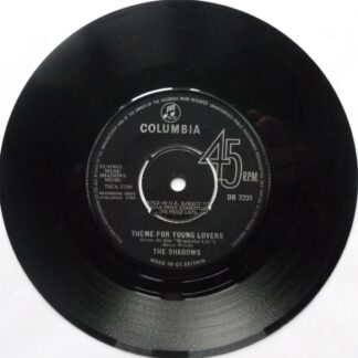 Shadows Theme For Young Lovers 7" Columbia DB7231 EX 1964