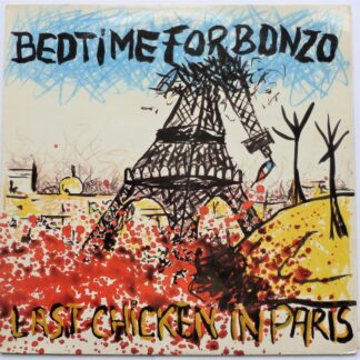 Bedtime For Bonzo Last Chicken In Paris LP Nude NUDE2 EX/EX 1985 made in Belgium