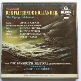 Joseph Keilberth Wagner The Flying Dutchman 3LP Decca LXT5150-2 EX/VG 1955 3 LPs boxed with booklet