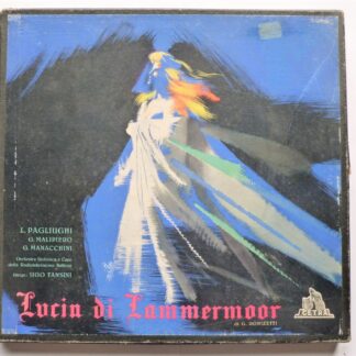 Ugo Tansini Lucia Di Lammermoor 3LP Cetra LPC1205 EX+/G+ 1950s 3 LPs boxed with booklet, Italian pressing, Cetra inner sleeves have some tears, records are hardly played, box is better than GOOD the only major fault is closed tear on edge