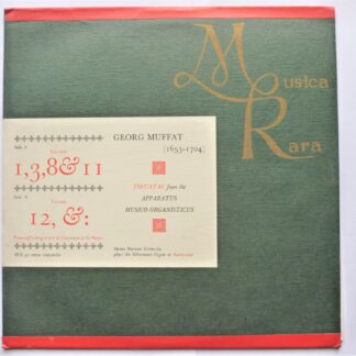 Heinz Marcus Gottsche Georg Muffat LP Musica Rara MUS42 EX/EX 1960s