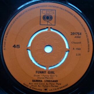 Barbra Streisand Funny Girl 7" CBS 201754 EX 1965