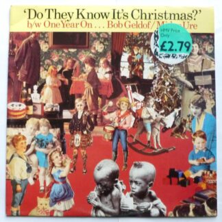 Band Aid Do They Know It's Christmas 12" Phonogram FEED112 EX/EX 1985 12 inch