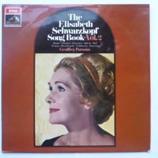 Elisabeth Schwarzkopf The Elisabeth Schwarzkopf Songbook Vol 2 LP HMV ASD2404 EX/EX 1968