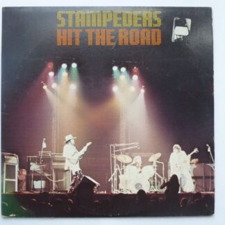 Stampeders Hit The Road LP Quality QLP1001 EX/VG 1976 US pressing, sleeve has sticker mark on front