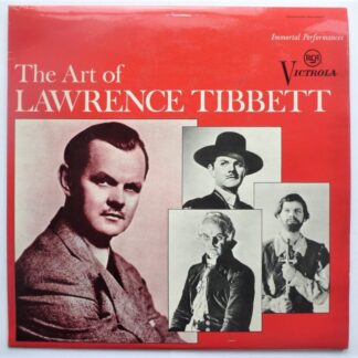 Lawrence Tibbett The Art Of Lawrence Tibbett LP RCA Victrola VICS1340 EX/EX 1968