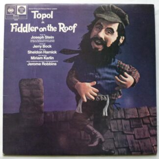 Topol Fiddler On The Roof LP CBS S64688 EX/EX 1967