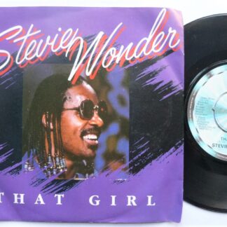 Stevie Wonder That Girl 7" Tamla Motown TMG1254 EX/EX 1982 picture sleeve